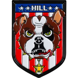 Powell Peralta - Frankie Hill Bulldog Lapel Pin