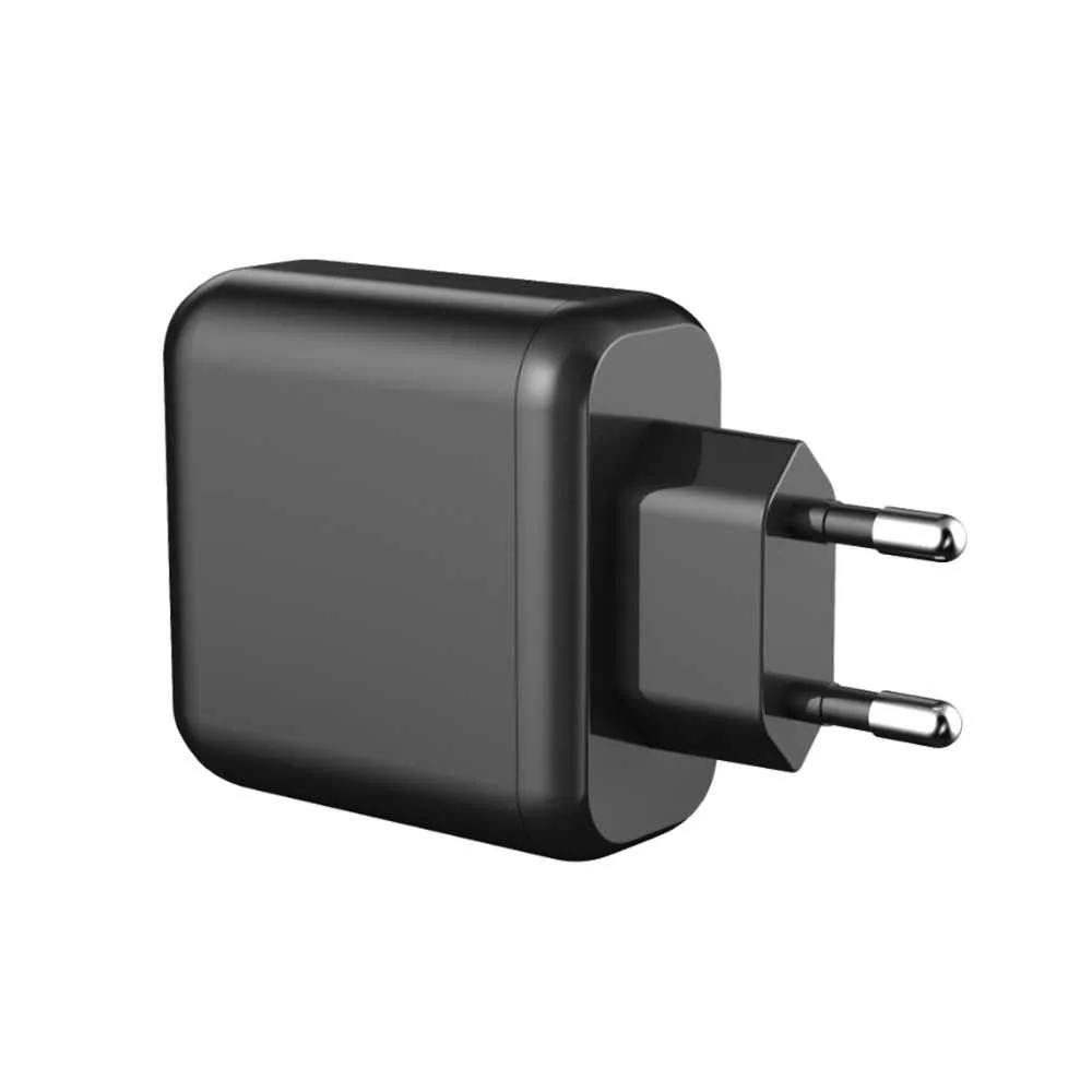Powerology - 3-Output 65W PD GaN Charger with Quick Charge USB-A (EU)