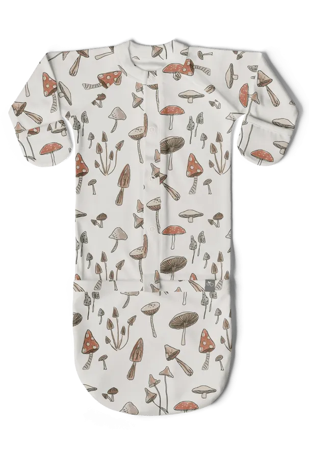 Premature Baby Sleeping Bag / Gown - Toadstools
