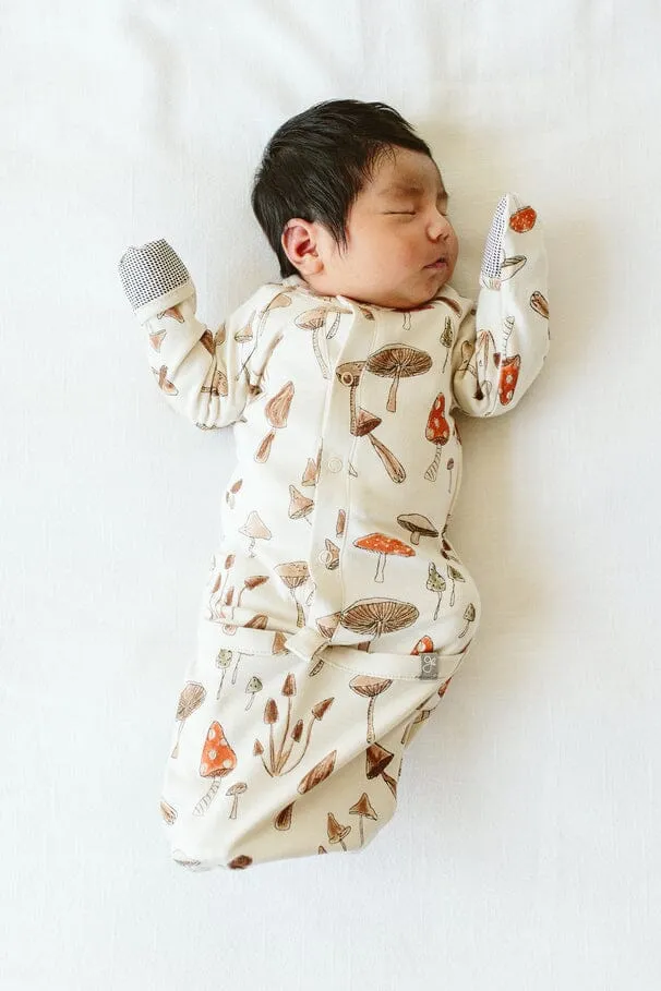 Premature Baby Sleeping Bag / Gown - Toadstools