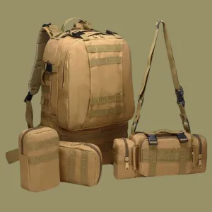 PrepPro 4-in-1 Modular Tactical Backpack – Built for Adaptability, Engineered for Performance