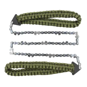 PrepPro Portable Paracord Chainsaw – Lightweight, Durable & Adventure-Ready
