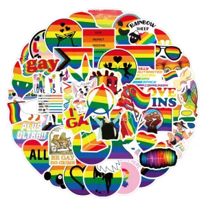 Pride-Themed Decal Stickers