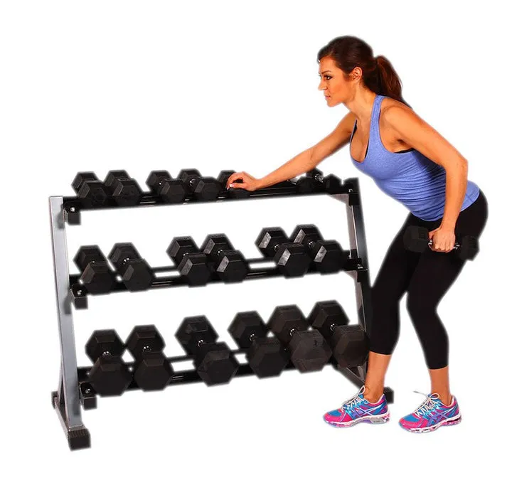 Progression 430 3-Tier Dumbbell Rack