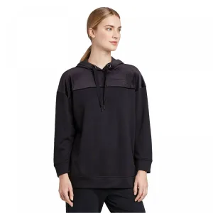 Prologue Women's Velour Paneled Hooded Sweatshirt