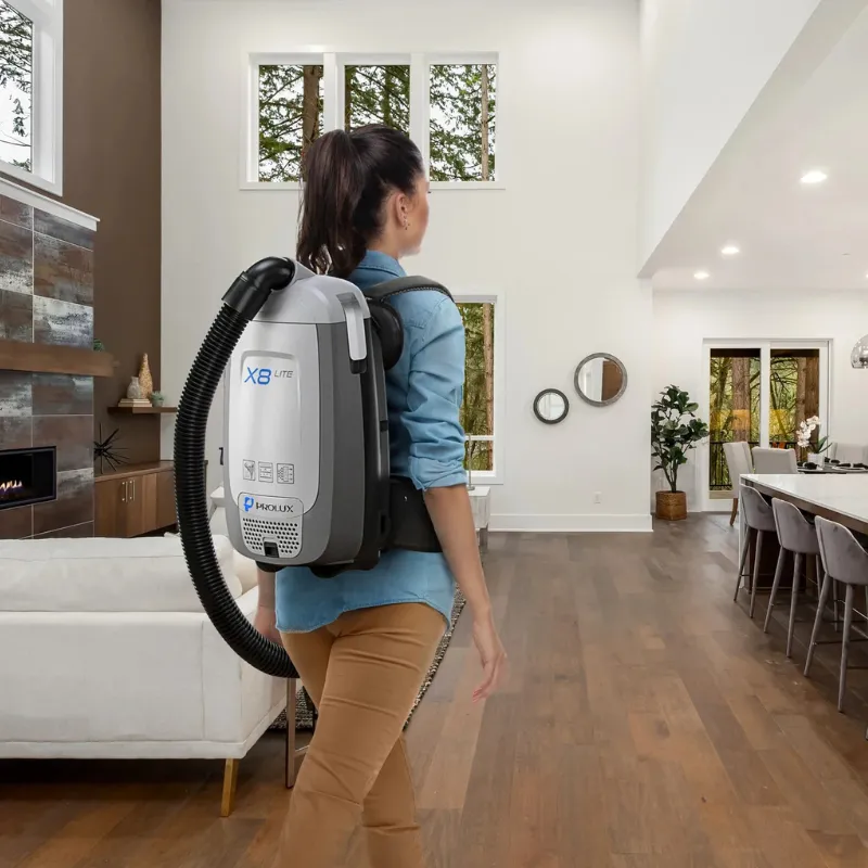 Prolux PLCX8E Backpack Vacuum Canister w/ Electric Powerhead Kit