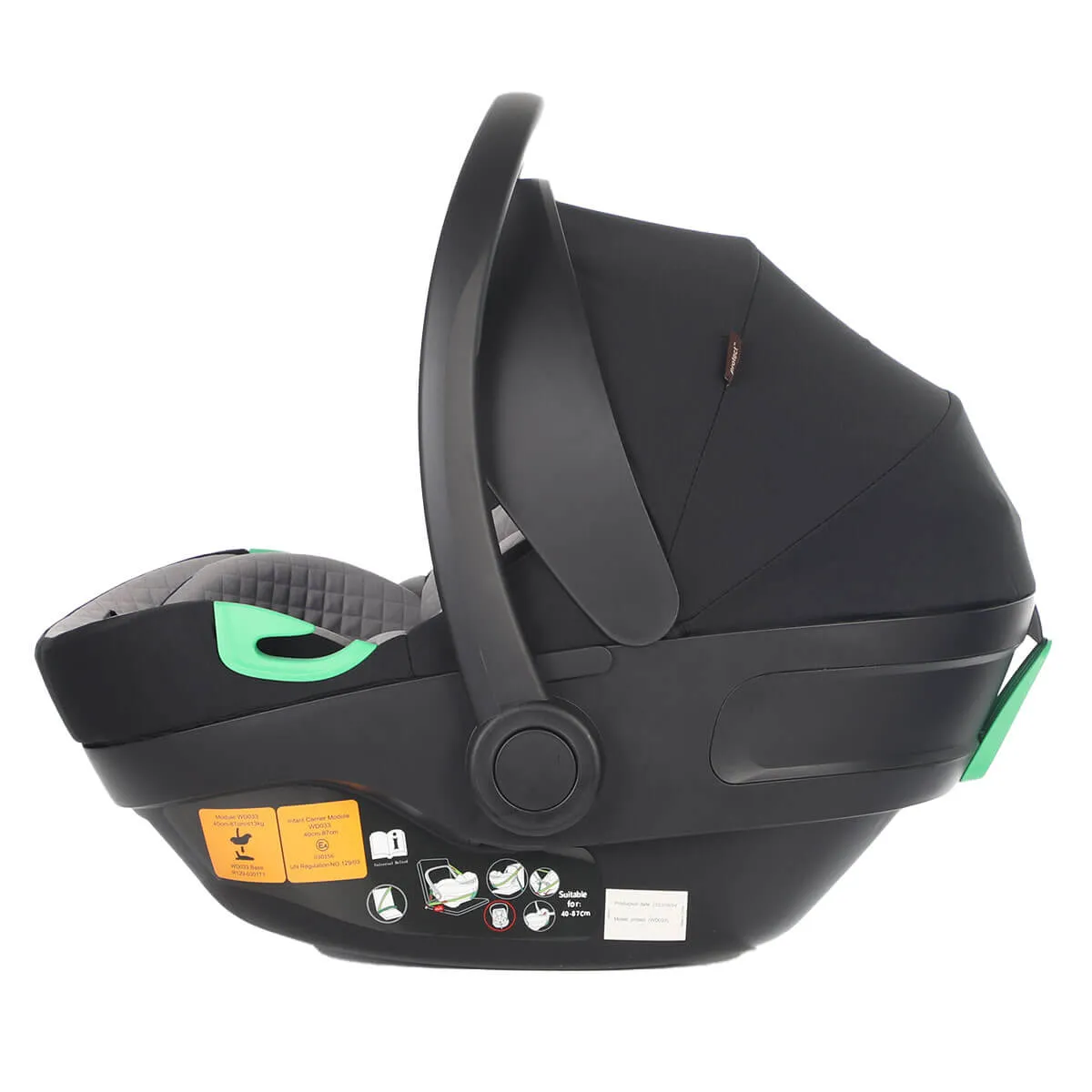 protect™ i-Size infant car seat (2023 ) including isofix base