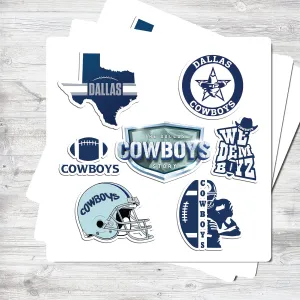 PT97 - CUSTOM STICKERS - DALLAS COWBOY 937FB