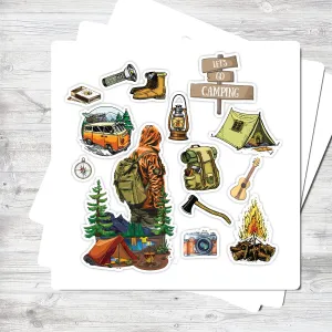 PT97 - STICKERS - CAMPING 3Z0ZI