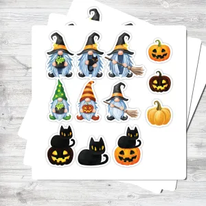 PT97 - STICKERS - GNOMES HALLOWEEN ATHE5