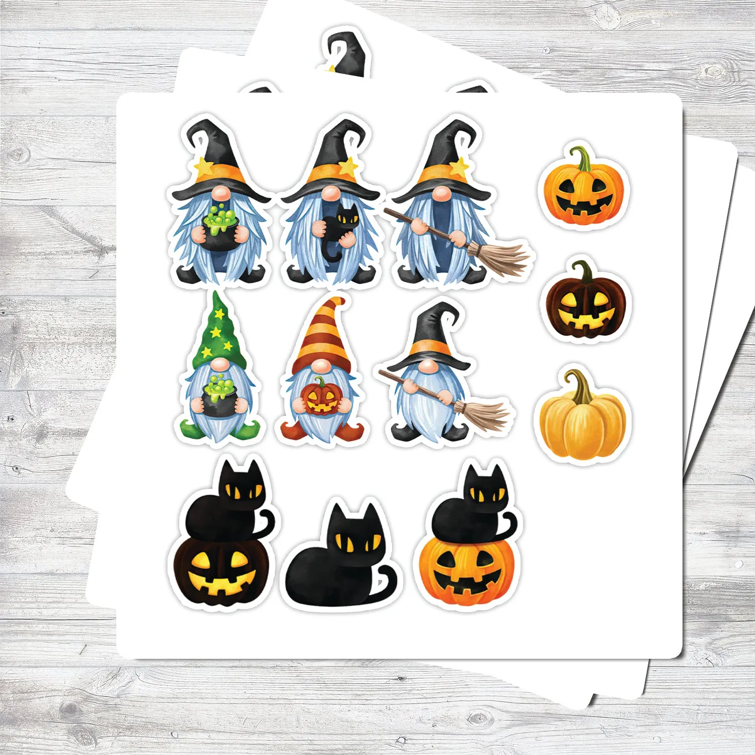 PT97 - STICKERS - GNOMES HALLOWEEN ATHE5