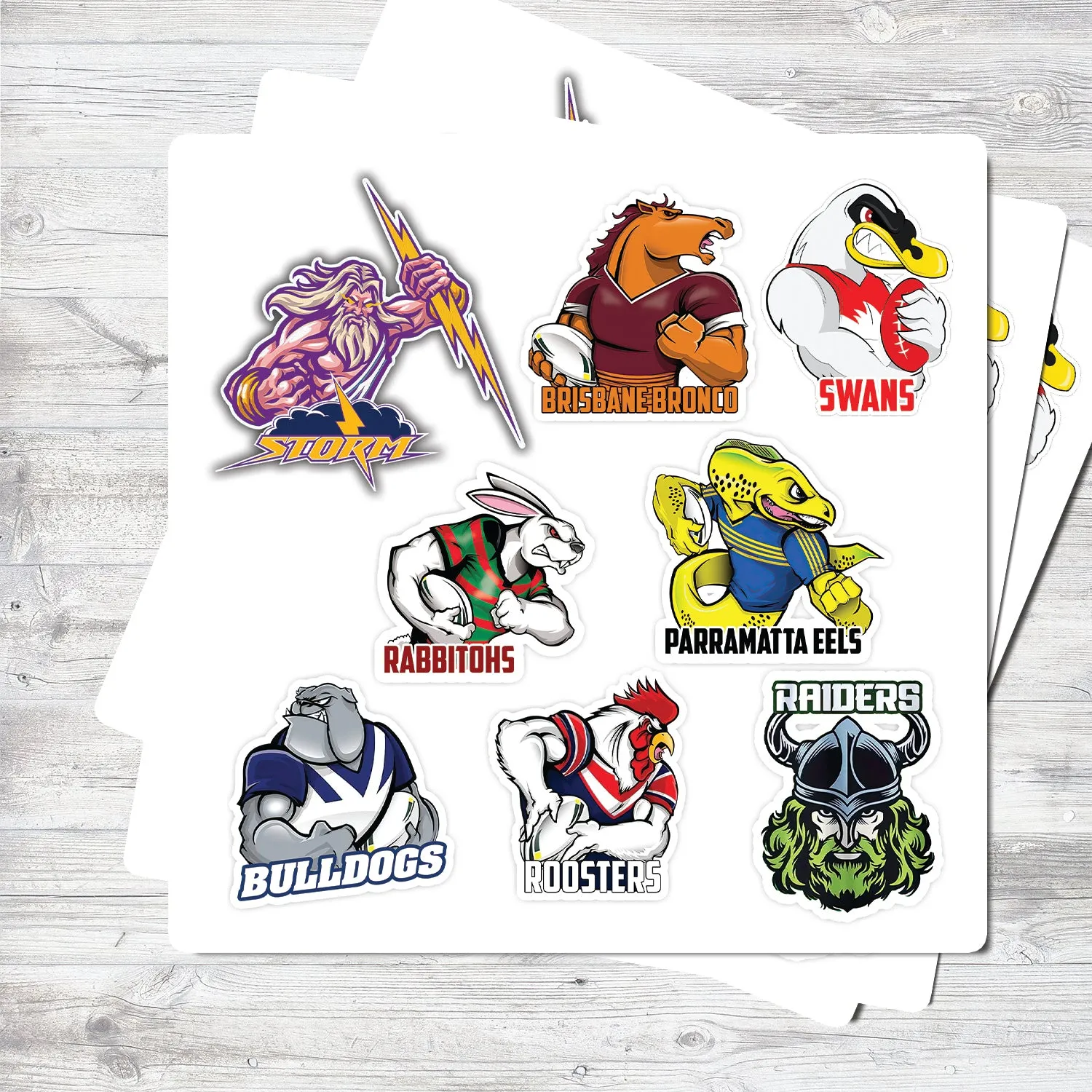 PT97 - STICKERS - SYDNEY NRL 669SW