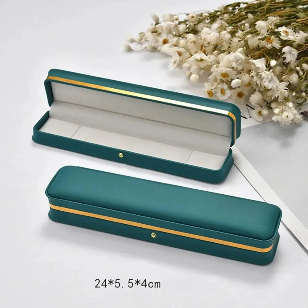 PU Leather Jewelry Box Ring Earrings Necklace Bracelet Storage Box Jewelry Display Case Travel Organizer Gift Packaging Box