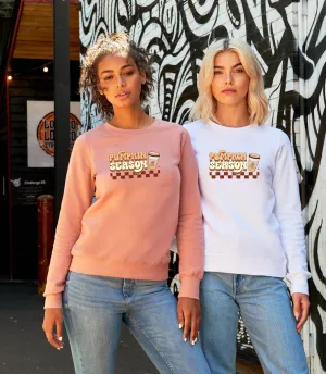 Pumpkin Season Ladies Sweatshirt