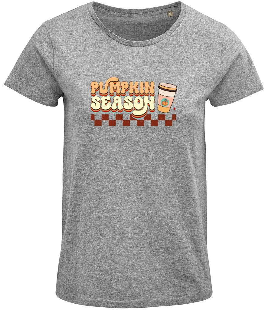 Pumpkin Season Ladies T-shirt