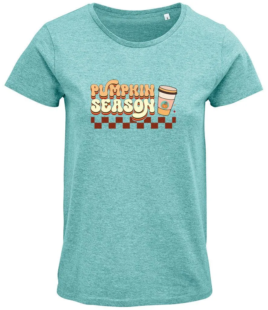 Pumpkin Season Ladies T-shirt