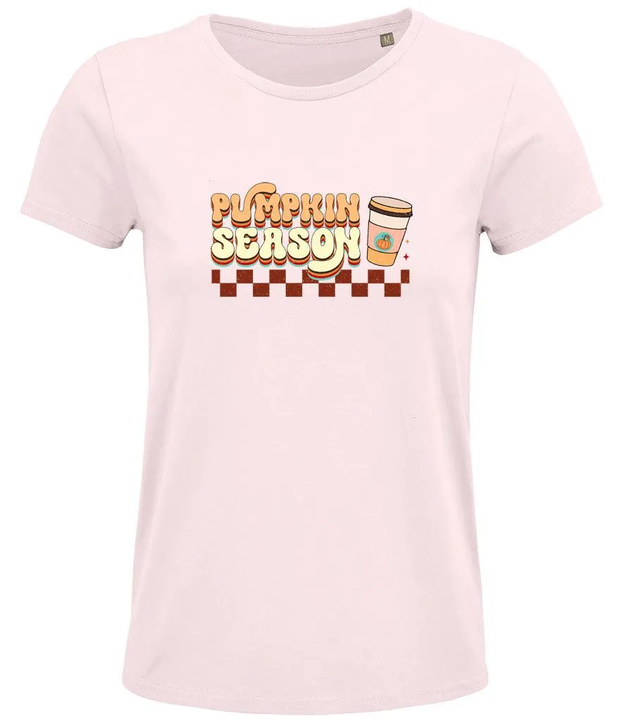 Pumpkin Season Ladies T-shirt