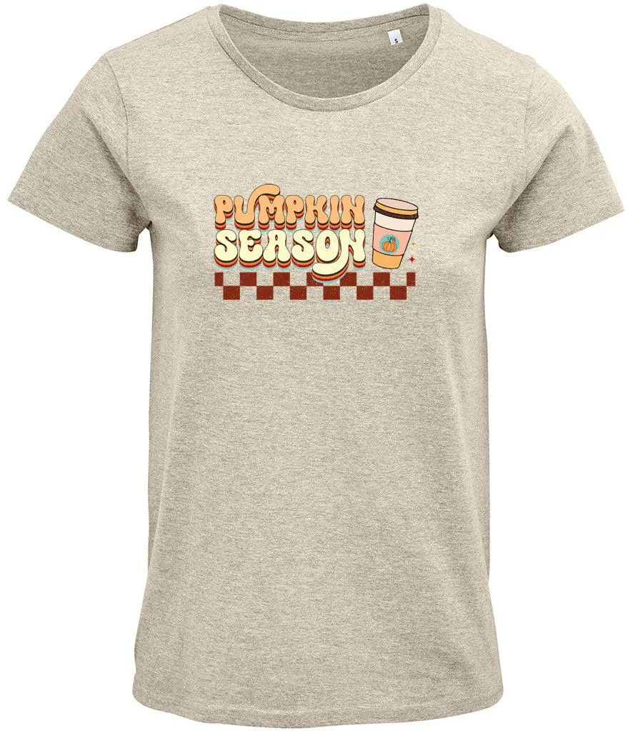 Pumpkin Season Ladies T-shirt
