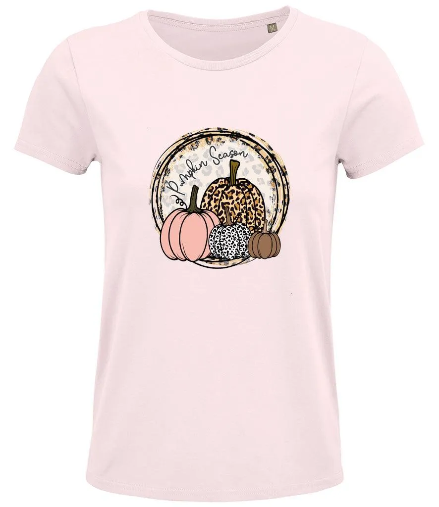 Pumpkin Season Ladies T-shirt