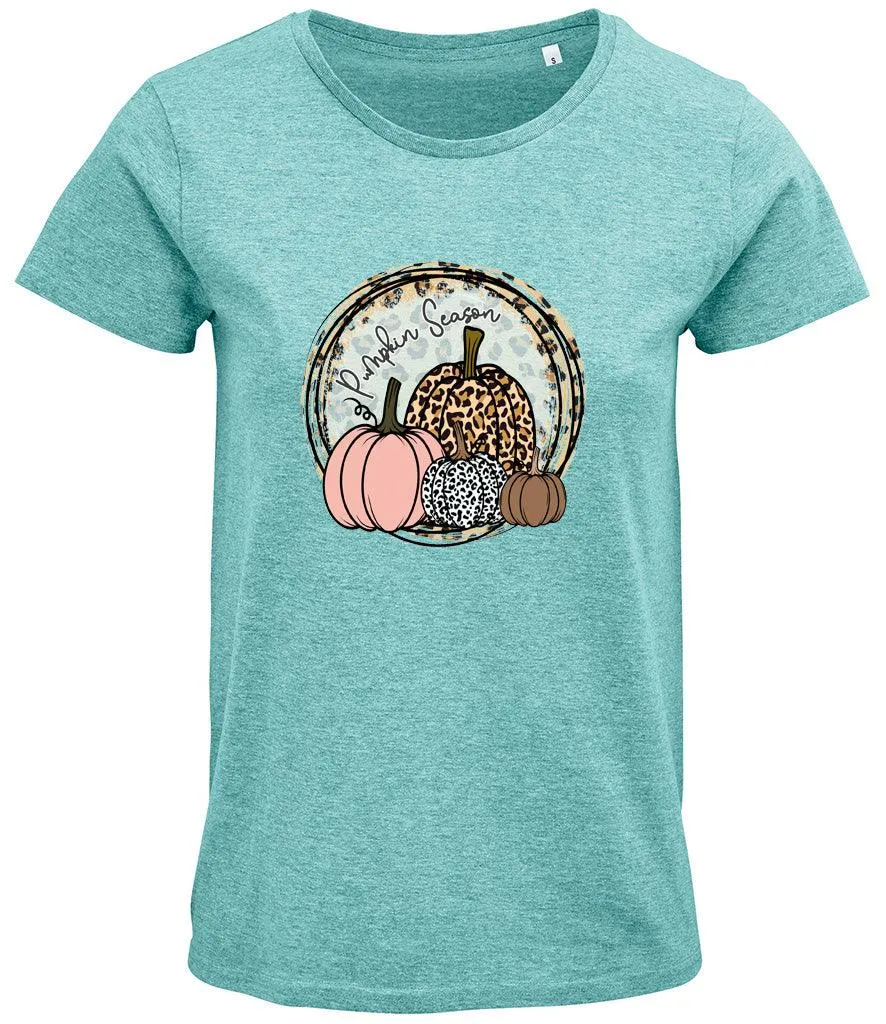 Pumpkin Season Ladies T-shirt
