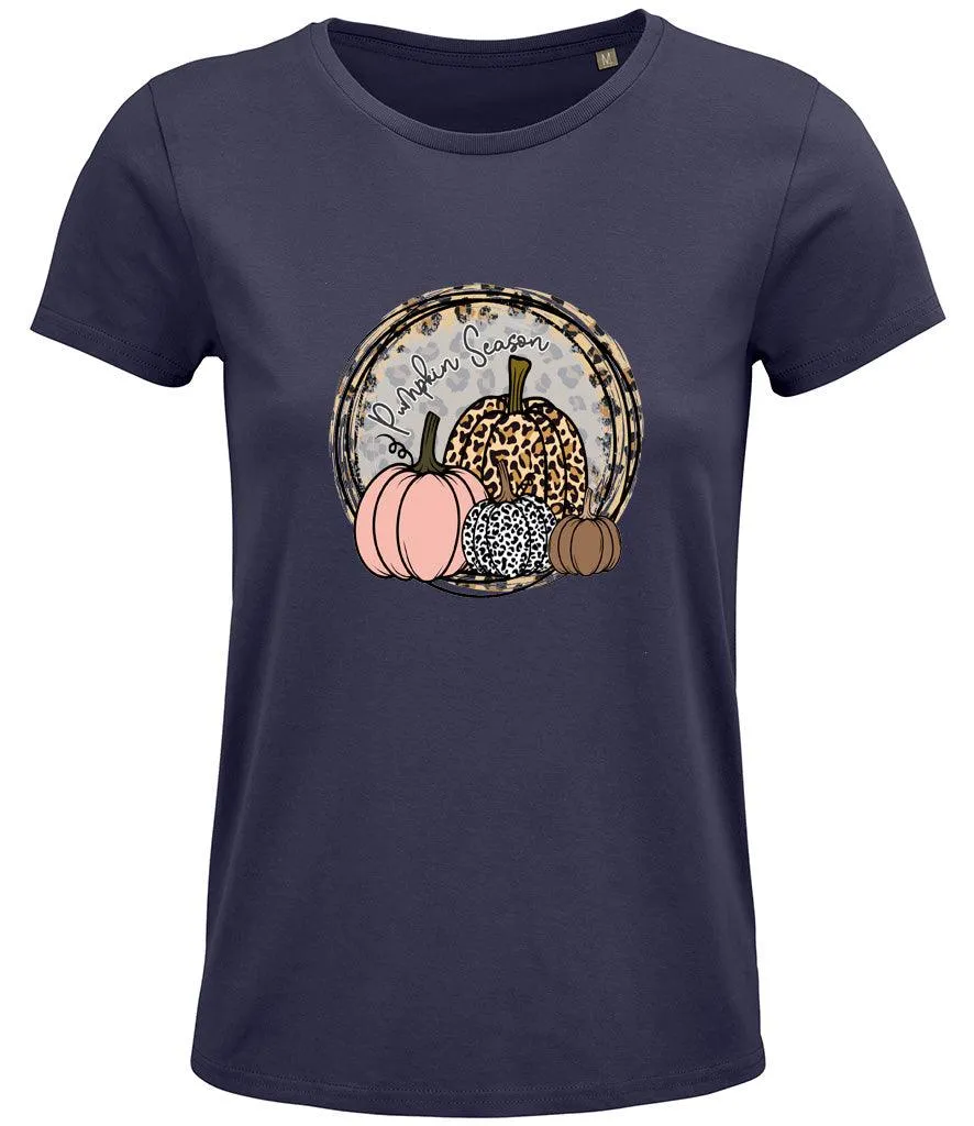 Pumpkin Season Ladies T-shirt