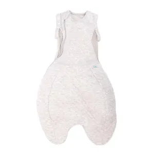 Purflo Swaddle to Sleep Bag – Minimal Grey 2.5 tog