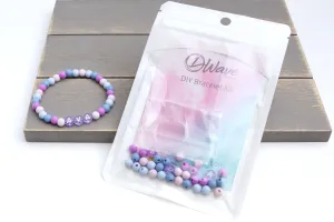Purple Personalized Bracelet Kit