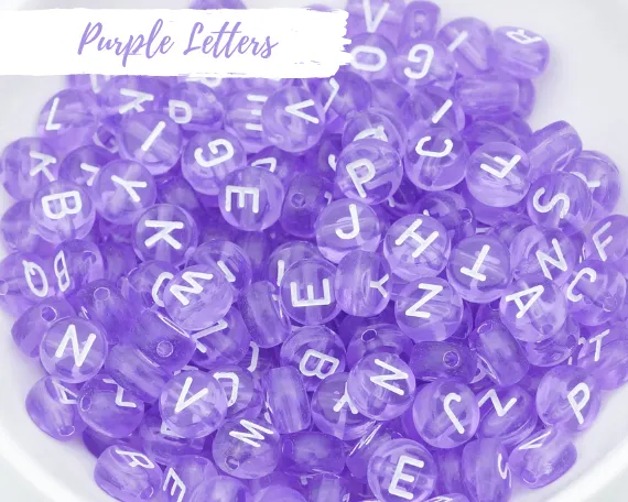 Purple Personalized Bracelet Kit