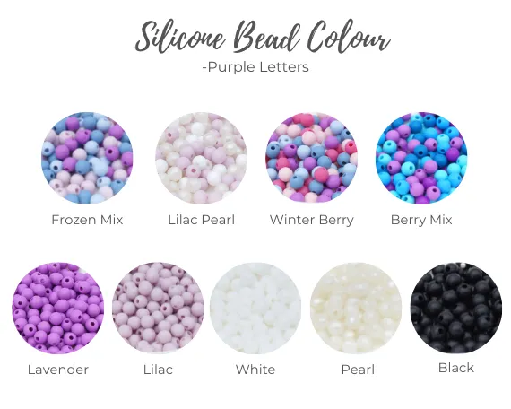 Purple Personalized Bracelet Kit