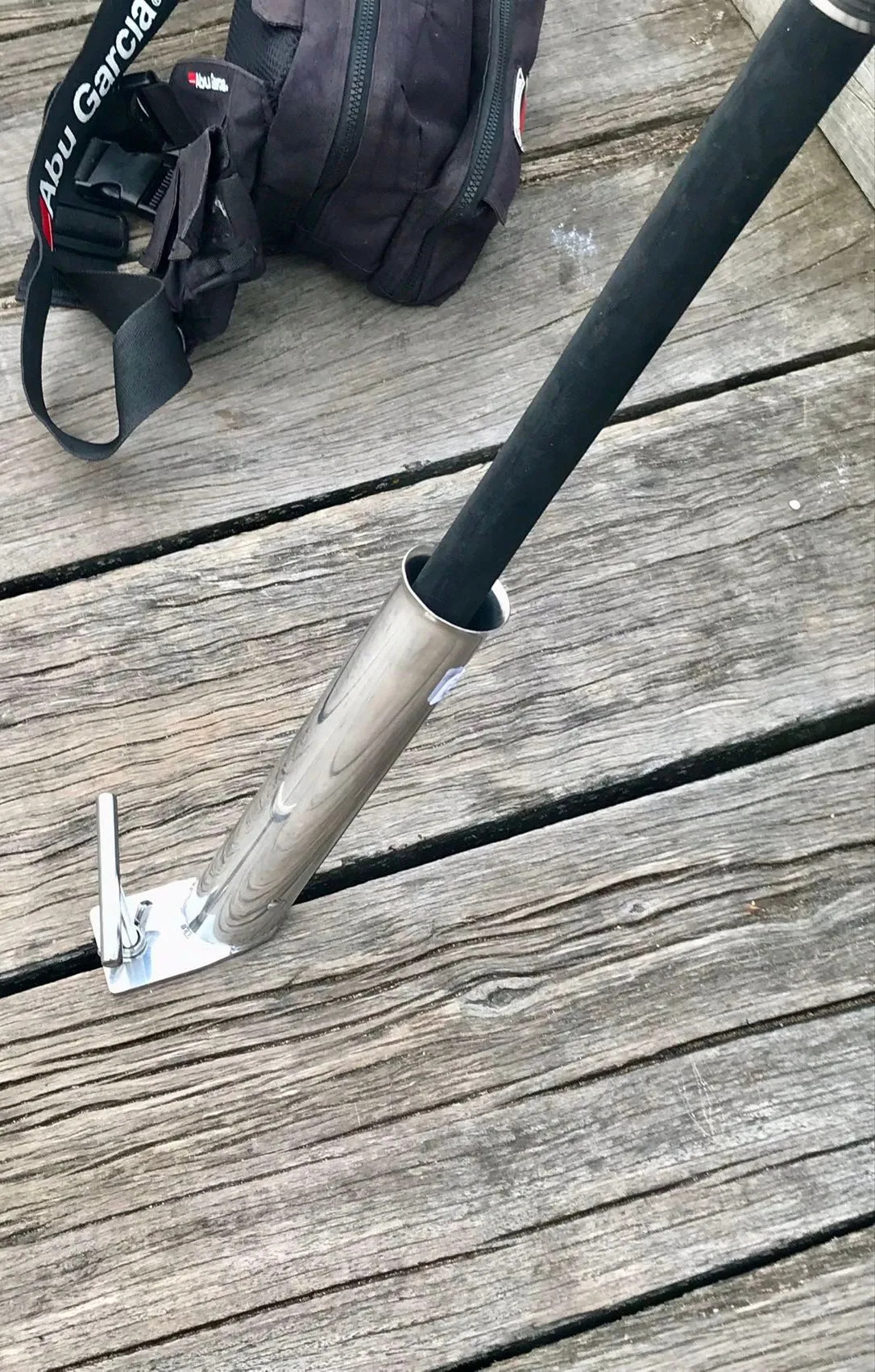 Quality Stainless Steel Pier Rod Holder Fishing Pole Holder