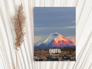 Quito Retro Wall Art, Ecuador