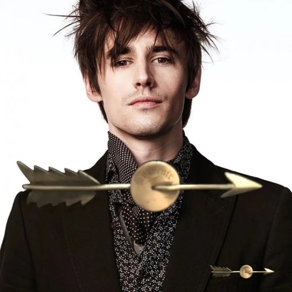 "Souvenir" Arrow Tie Bar/Pocket Pin