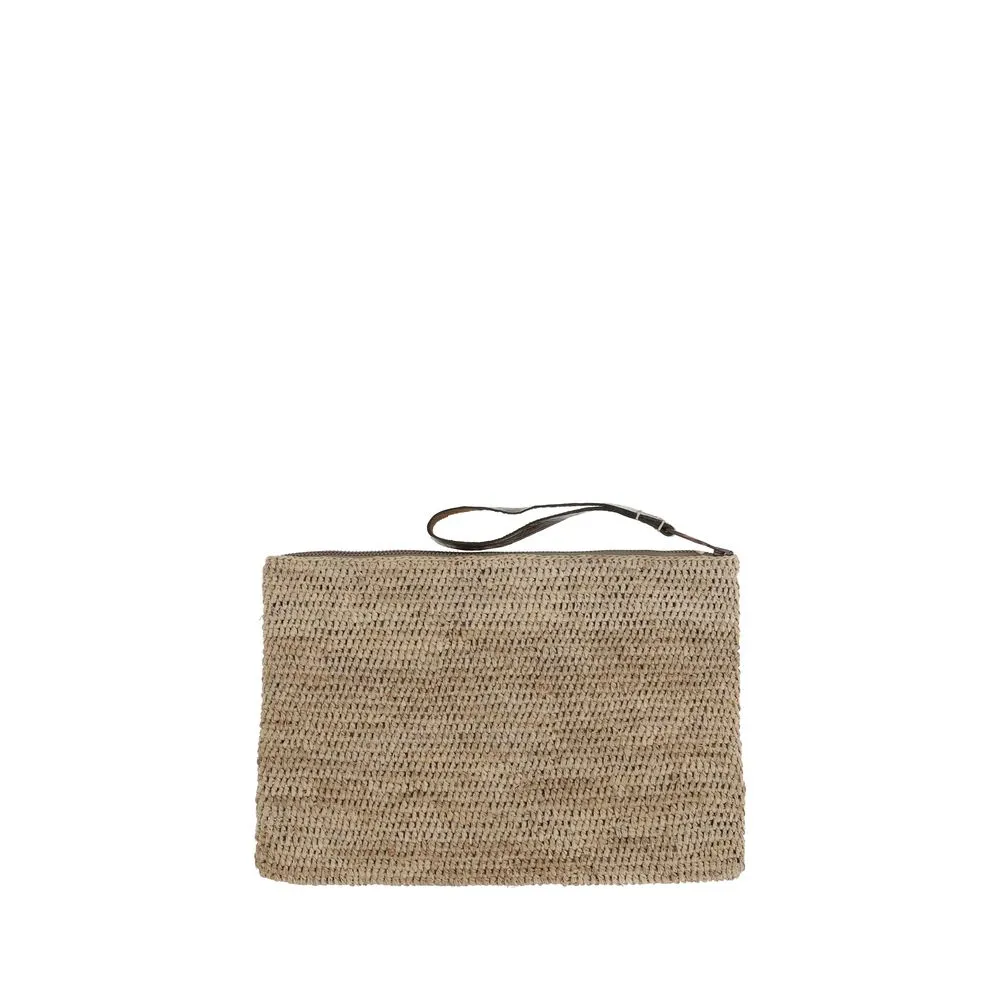 Raffia Ampy Pouch