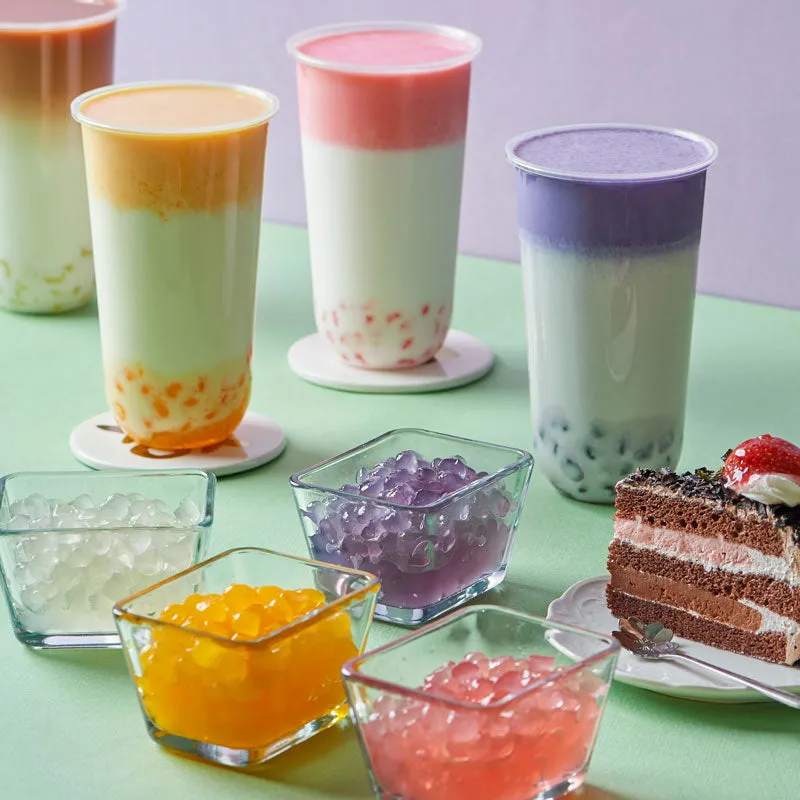Rainbow | Crystal Boba | Agar Jelly Boba | Bossen Canada