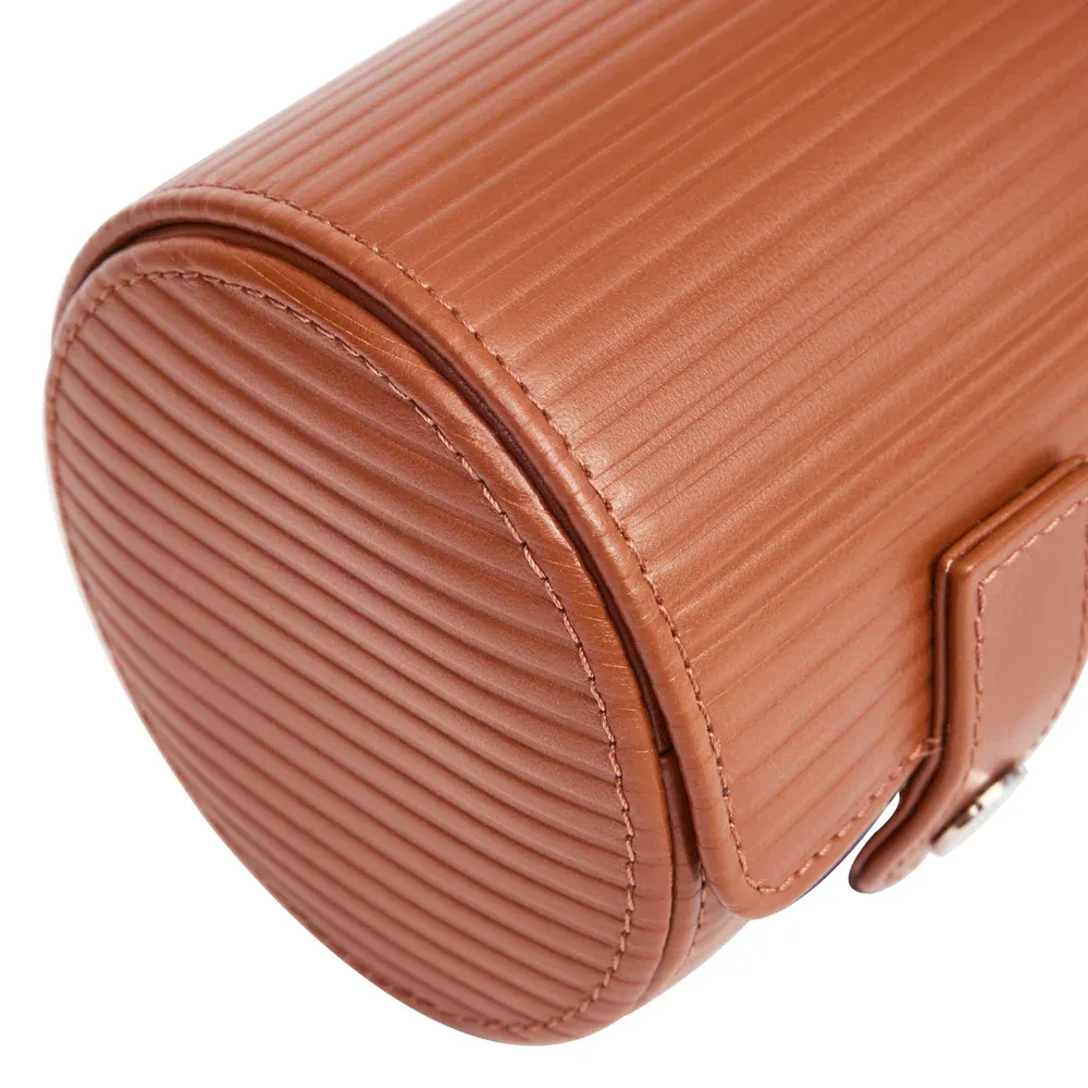 Rapport - Nova Single Watch Roll in Tan Leather | D341