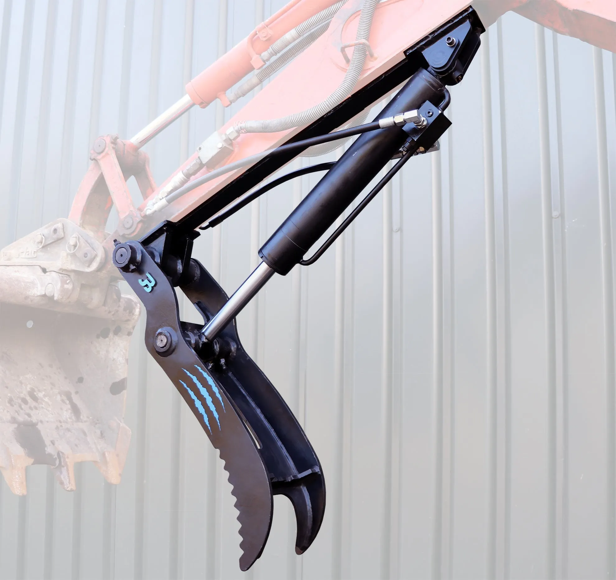 Raptor 800 Hydraulic Excavator Thumb - 2 to 4 tonne