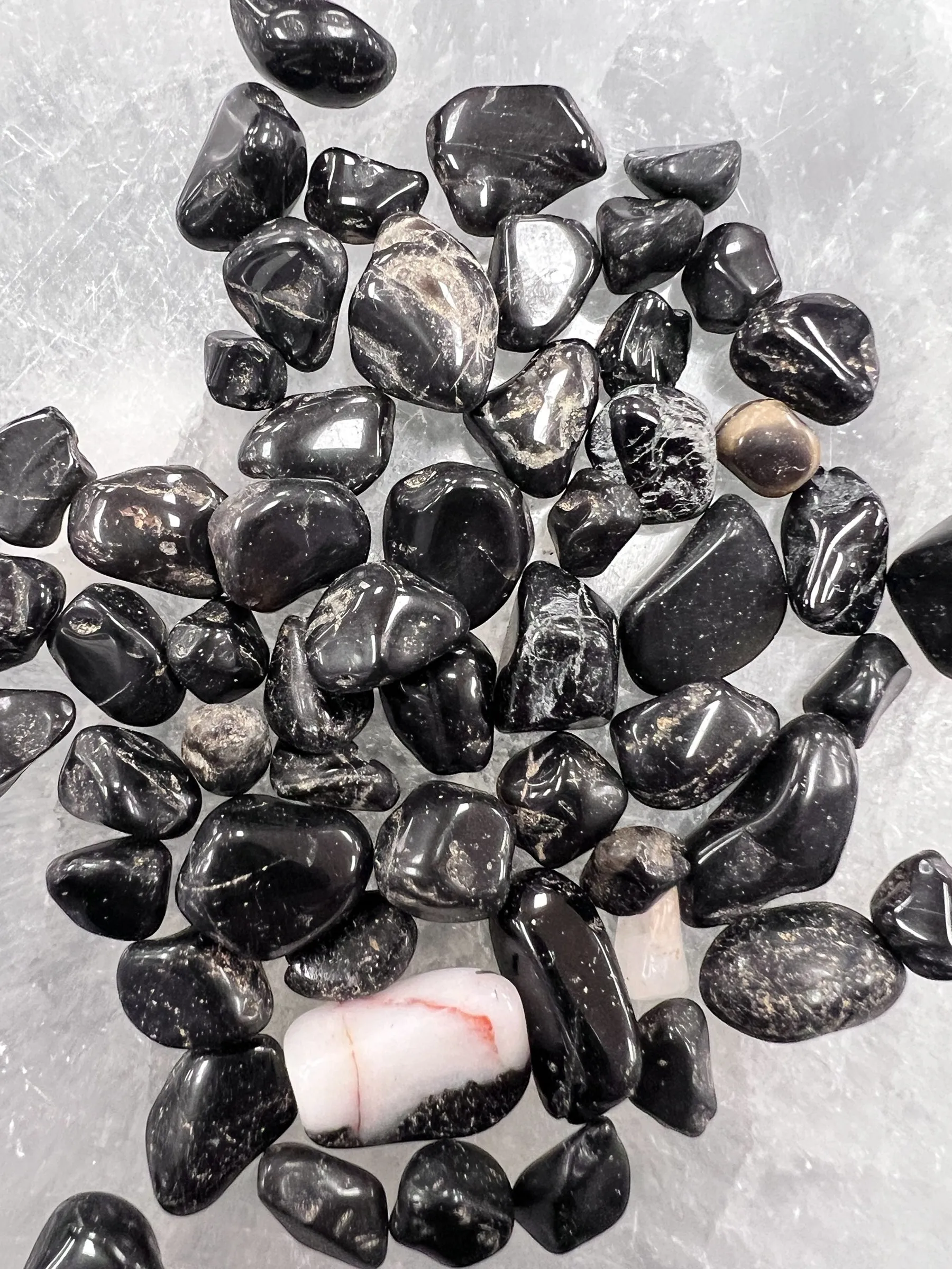Raven's Cauldron Protection Blend Gemstone Chips