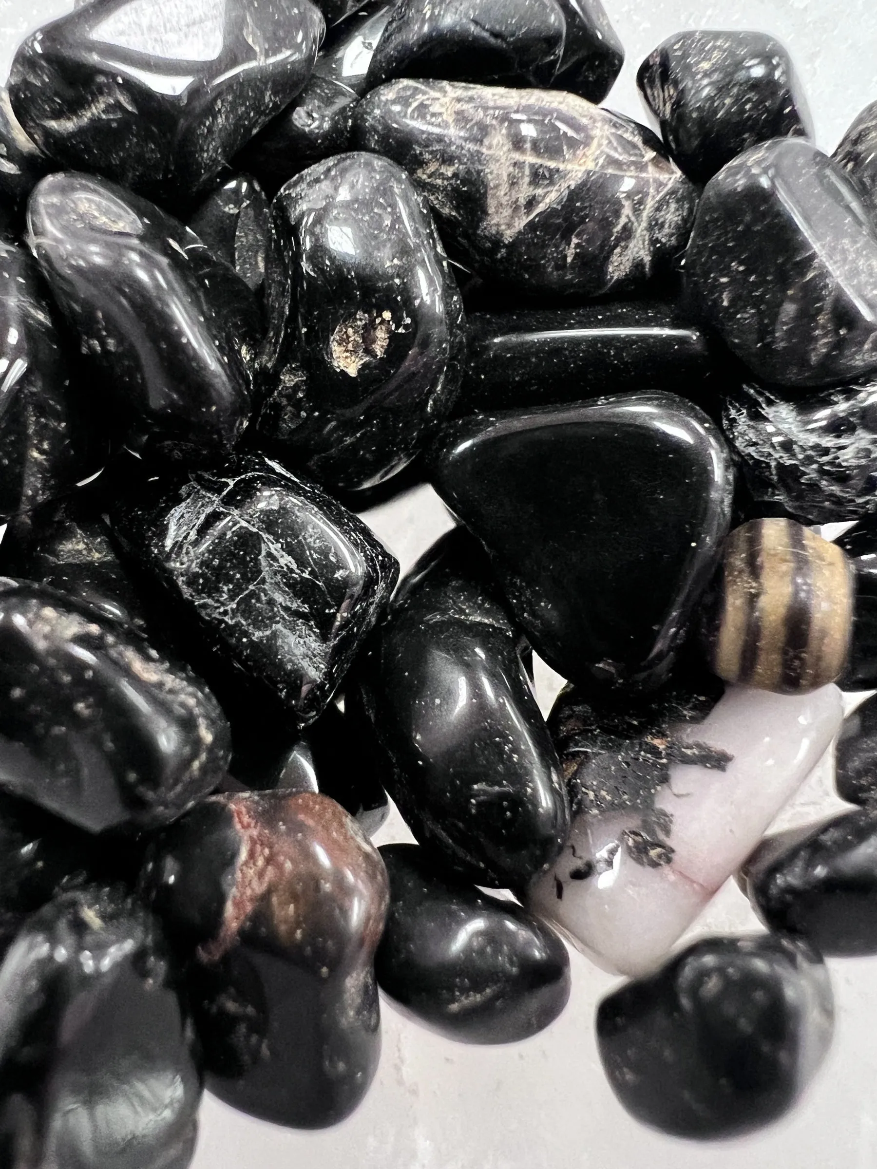 Raven's Cauldron Protection Blend Gemstone Chips