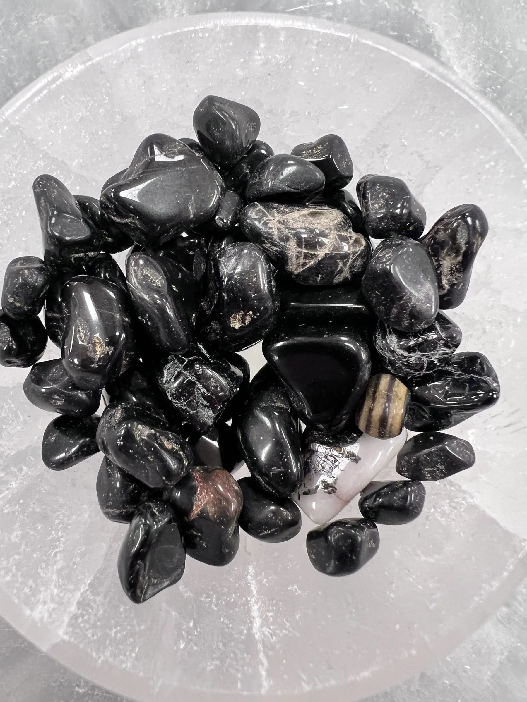 Raven's Cauldron Protection Blend Gemstone Chips