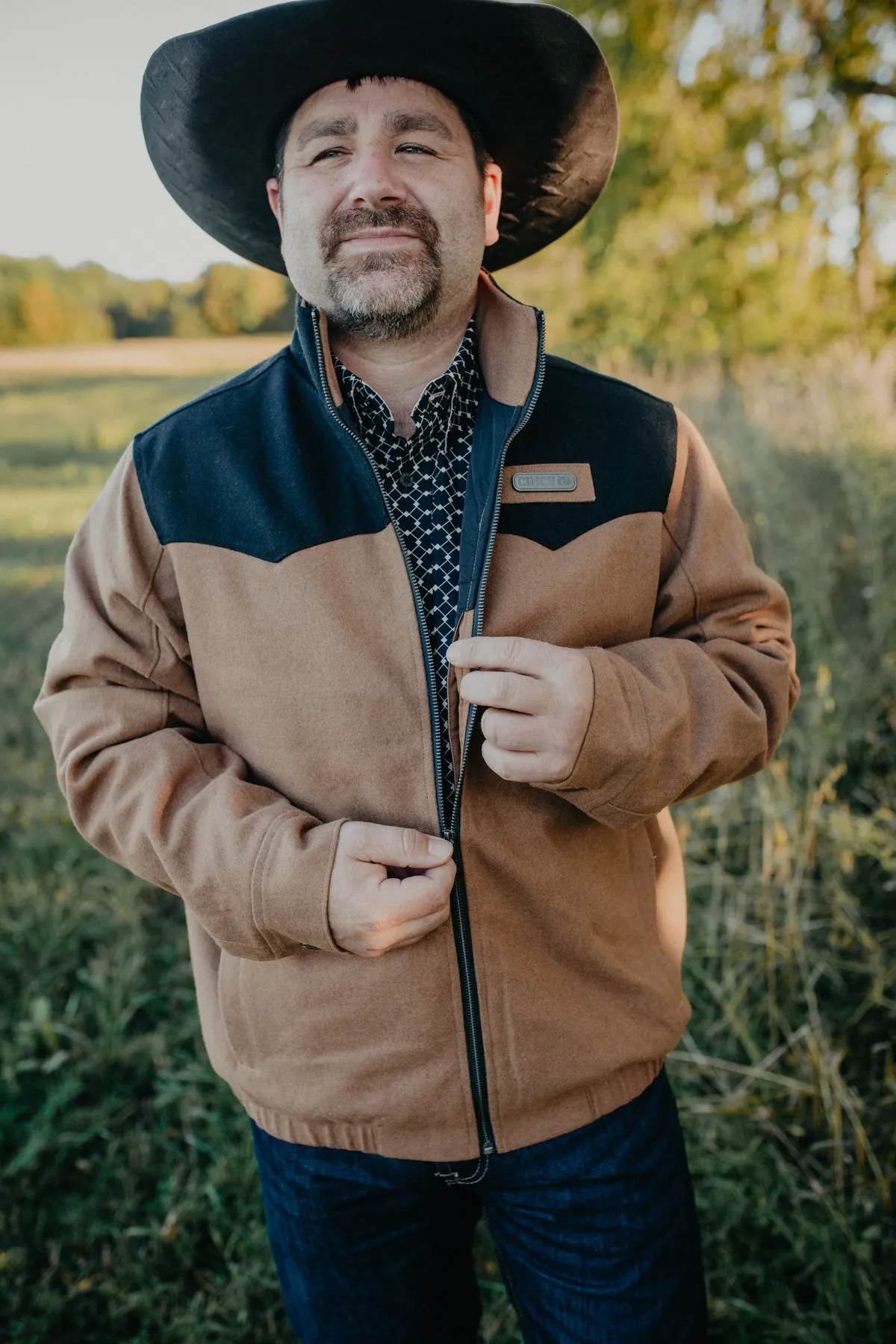 'Ray' Men's Cinch Wooly Jacket (M & L ONLY)