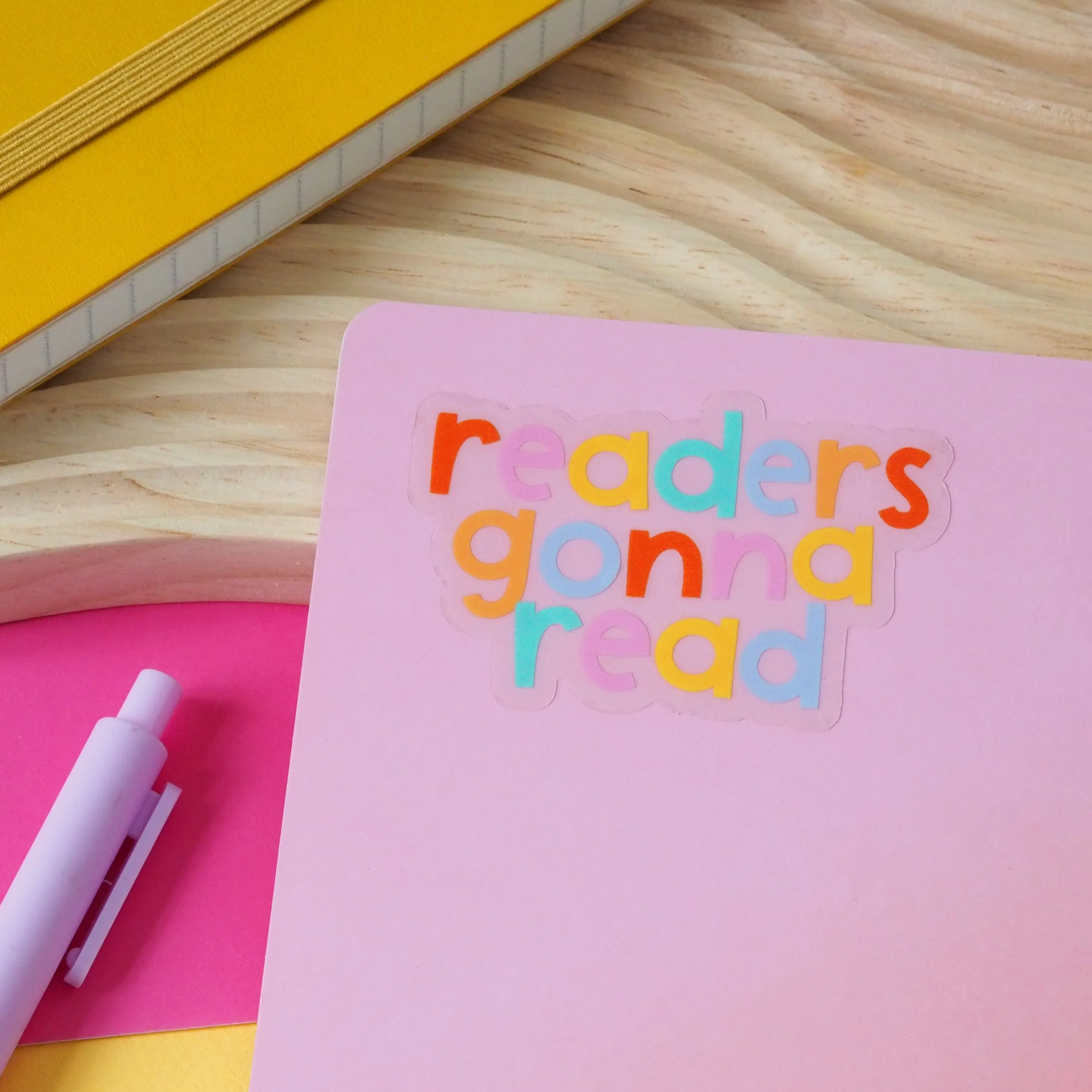 Readers Gonna Read Sticker