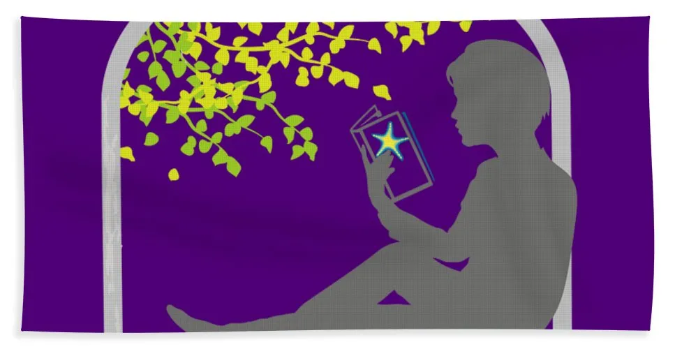 Reading Heaven On Earth - Bath Towel