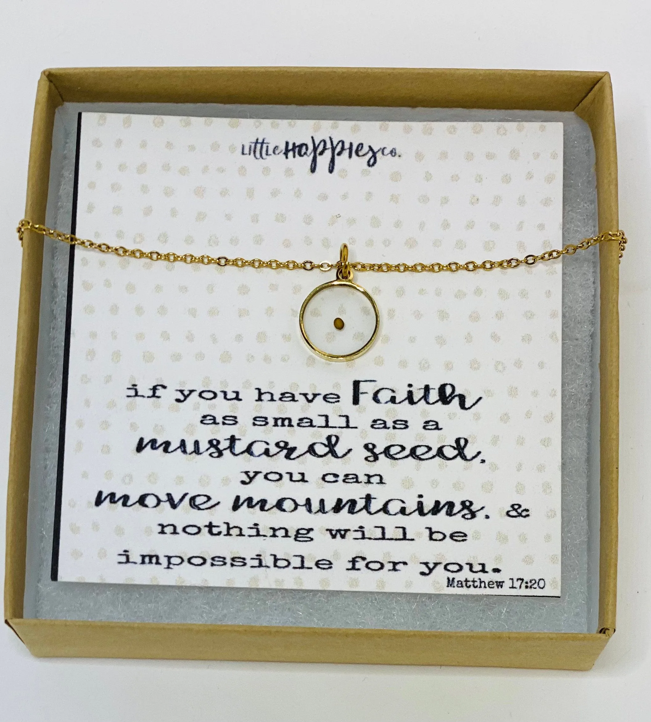 Real mustard seed necklace, Encouragement gift, Mustard seed jewelry, Faith necklace, Christian jewelry, Miscarriage gift, Inspirational