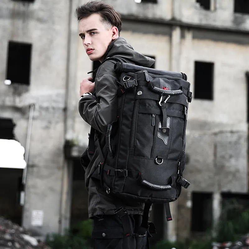 Realaiot 50L Waterproof Travel Backpack Men Women Multifunction 17.3 Laptop Backpacks Male outdoor Luggage Bag mochilas Best quality