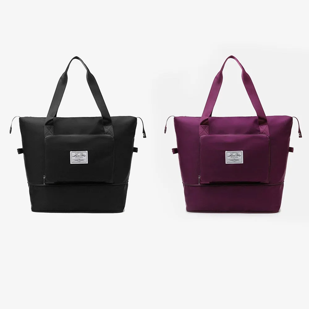 Realaiot Ladies foldable travel bag short-distance hand-held large-capacity travel waiting to be produced poor luggage fitness mummy bag