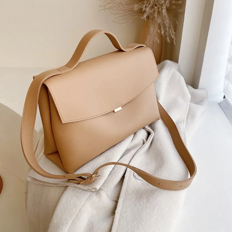 Realaiot Vintage Fashion Female Tote Bag New High Quality PU Leather Women's Designer Handbag High capacity Shoulder Messenger Bag