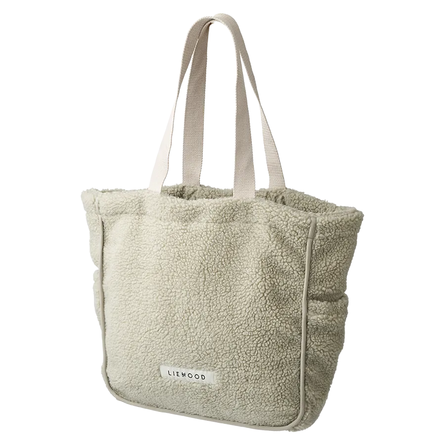 Recycled Teddy Tote . Various Colours