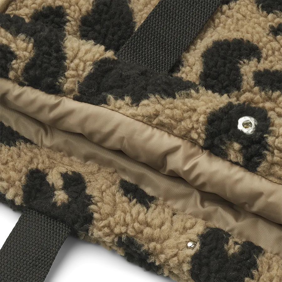 Recycled Teddy Tote . Various Colours