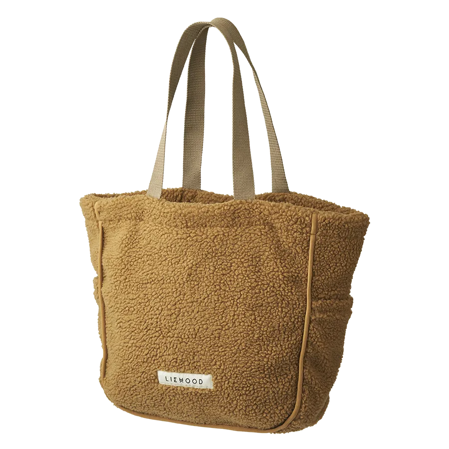 Recycled Teddy Tote . Various Colours