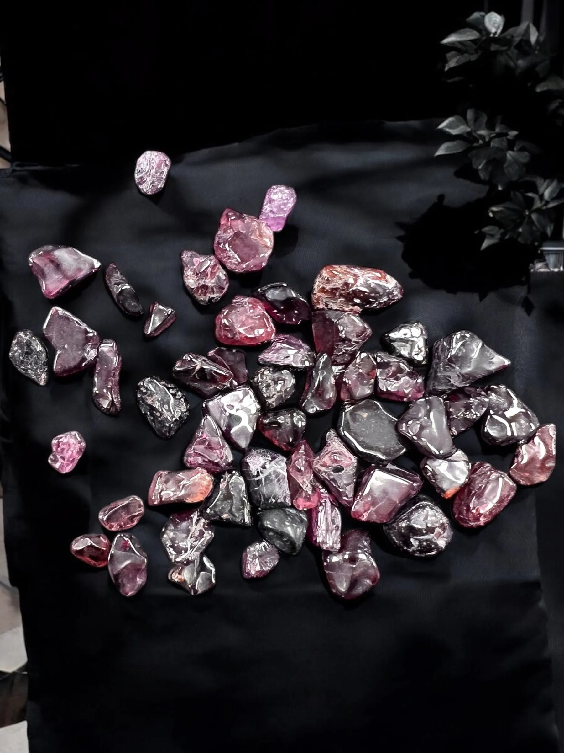 Red Garnet Gemstone Chips